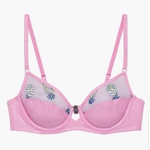 Savage X Fenty Unlined Pink 38DDD Bra